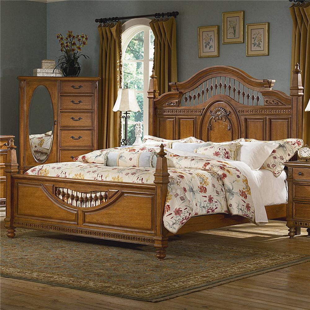 Vaughan Furniture Southern Heritage KingSize Spindle Headboard